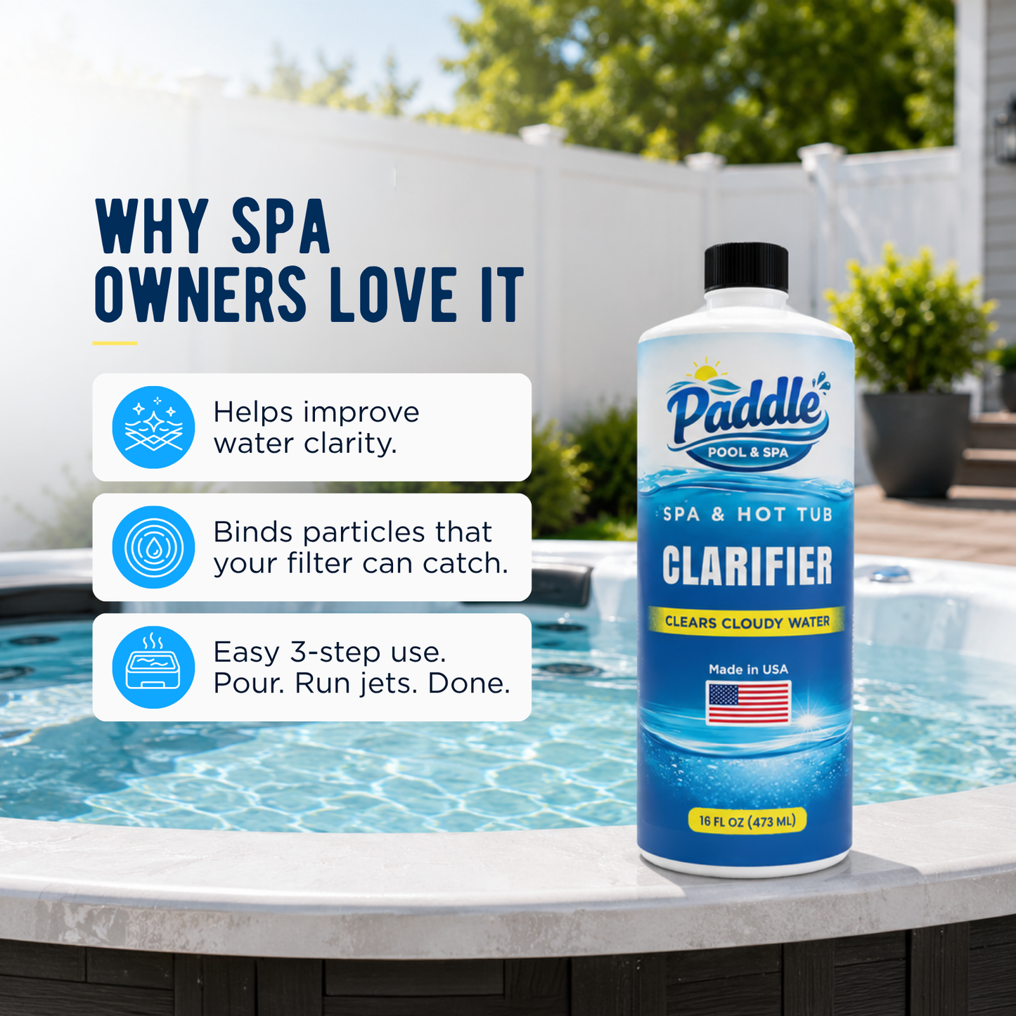 Spa & Hot Tub Clarifier