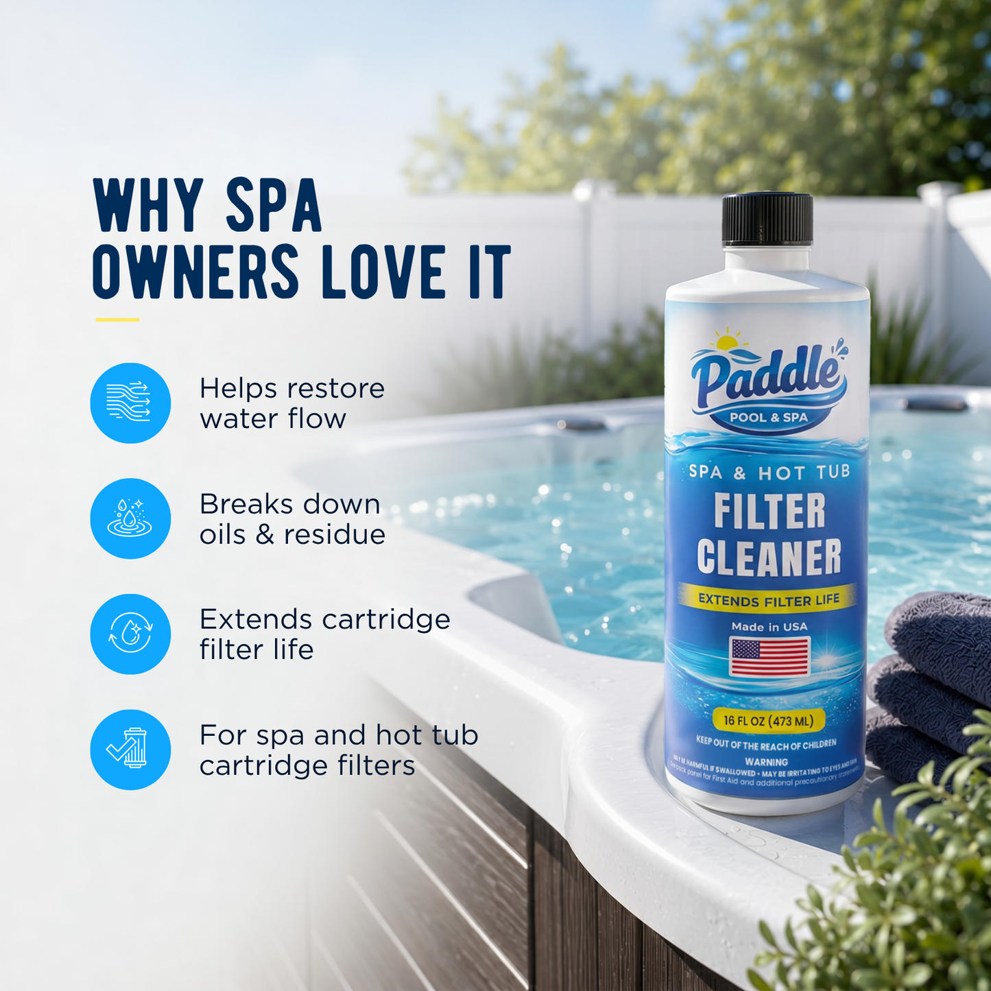 Spa Filter Cleaner