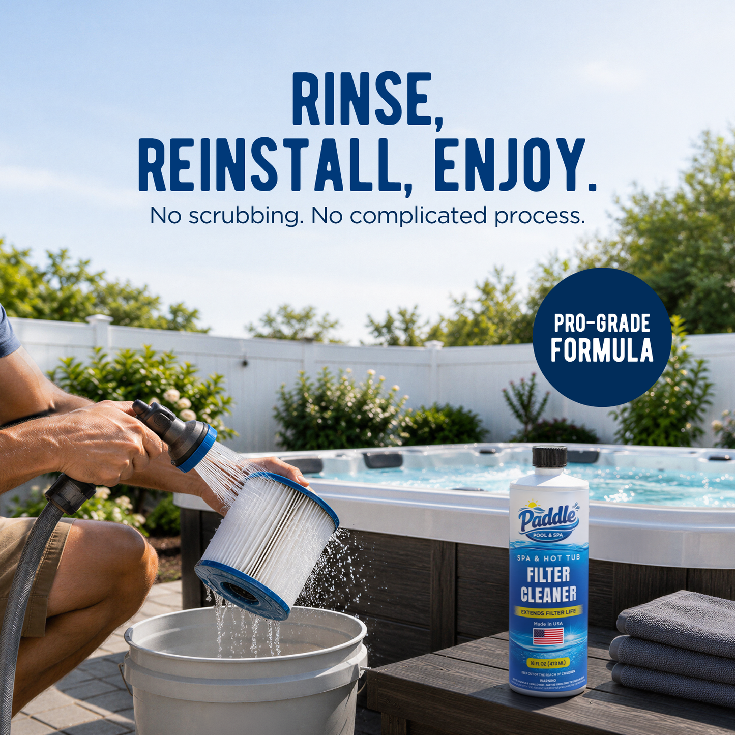 Spa Filter Cleaner