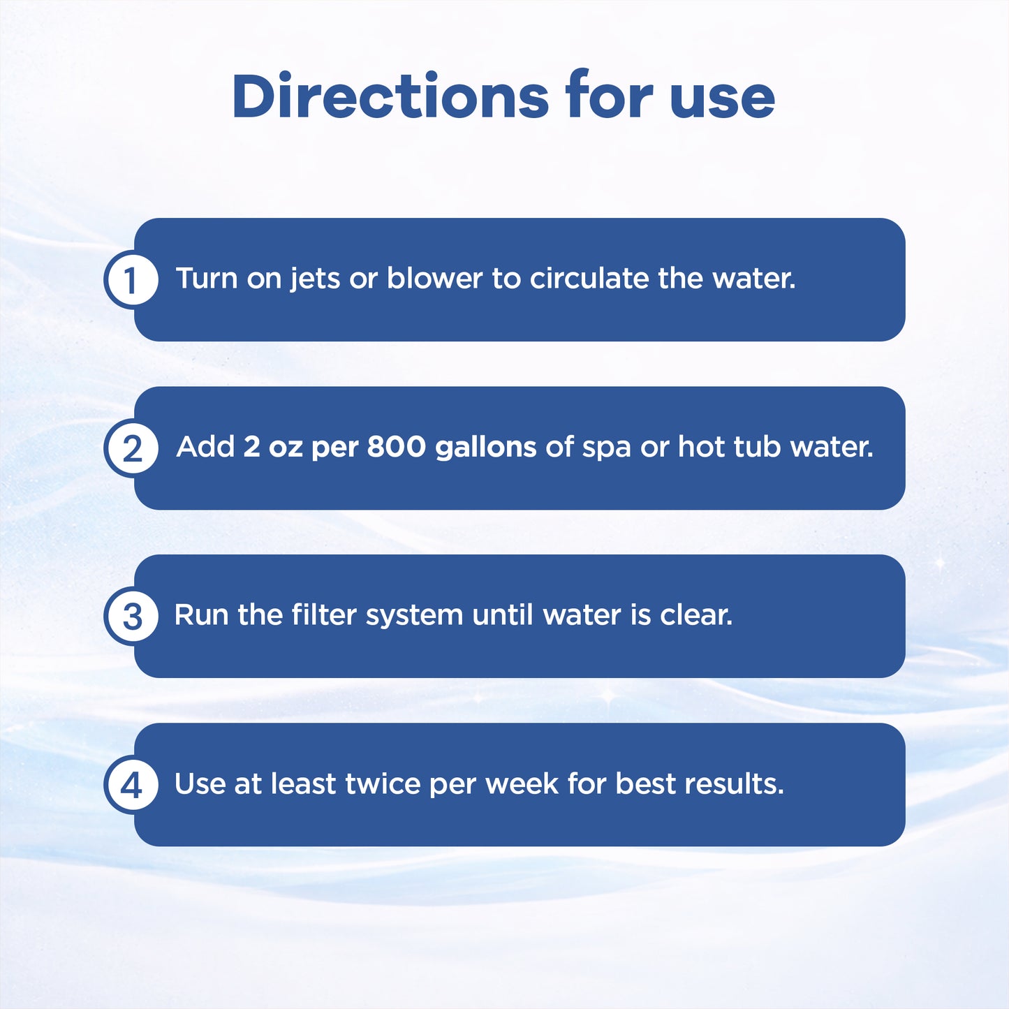 Spa & Hot Tub Clarifier